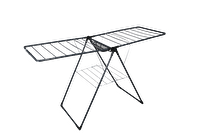 Asvera Elmas Serisi Besta Yarı Alüminyum Sepetli Çamaşır Kurutma Askısı