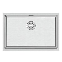 Crauf Stella 4454 Inox 50x40 El Yapımı Paslanmaz Çelik Mutfak Eviyesi