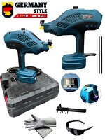 Germany Style Profesyonel 300 Amper Çift Kartlı Turbo Soğutma El Tipi İnvertör Tabanca Elektrotlu Kaynak Makinesi