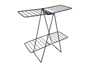 Asvera Elmas Serisi Eyfel Full-Hard Çift Katlı Katlanabilir Paslanmaz Çamaşır Kurutmalık