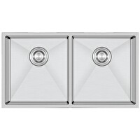 Crauf Stella 4580 PVD Inox 2 Gözlü Paslanmaz Çelik Mutfak Eviyesi
