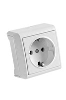 Viko Vera Sıva Üstü Topraklı Priz