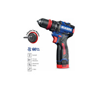 Exen EN 162 DS 16V 2AH 60 NM Kömürsüz Darbeli Şarjlı Matkap