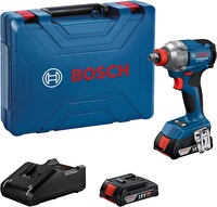 Bosch 06019N2122 GDX 18V-285 2x2AH Akülü Darbeli Somun Sıkma Makinesi