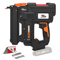 Worx WX844.9 20Volt 16-40mm Profesyonel Şarjlı Zımba Makinesi - 2700 Adet Yedek Zımba (Akü Dahil Değildir)