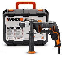 Worx  WX317.2 600 Watt 13 MM Profesyonel Darbeli Matkap