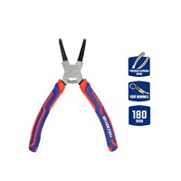 Workpro WP231153 180 MM CR-V Eğri Uçlu Yaylı Profesyonel Dış Segman Pensesi