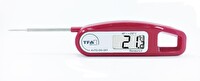 TFA Thermo Jack Katlanır Problu Dijital Termometre Bordo