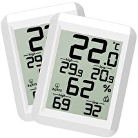 Loyka Elite2 Min Max Sıcaklık Ve Nem Ölçer Termometre