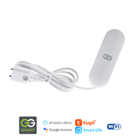 Günsan Akıllı Wifi Kablolu Su Kaçağı Dedektörü - Tuya & Smart Life Uyumlu