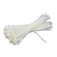 Günsan Beyaz 100'lü Kablo Bağı 10 CM x 2.5 MM
