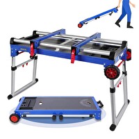 Workpro WP289020 150 KG 4’ü 1 Arada Tekerlekli Çok Amaçlı Profesyonel Çalışma Tezgâhı