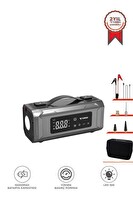 Torima APS04 Akü Takviyeli Dijital Ekranlı Işıklı Taşınabilir Oto Kompresörü