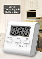 Jet's Home Dijital Mutfak Saati Kronometre Zamanlayıcı Mutfak Zamanlayıcı