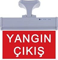 Evimdeyokyok SG071-D4 Çift Yönlü Acil Yönlendirme Armatürü - Askı Aparatlı Yangın Çıkış