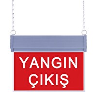 Evimdeyokyok SG056 Çift Yönlü Acil Yönlendirme Armatürü - Zincirli Yangın Çıkış
