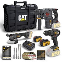 Cat DXK302 DX1010 - DX2150 - DX3131 3 Parça Kombo Set - 39 Parça Aksesuar Seti