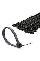 Şahnet 3.6x150 MM Siyah Çırt Kelepçe Plastik Kablo Toplama Bağı 100 Adet