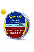Piyatech LCD Ekran Ayırma Teli 0.035 MM 200 M Karbon Steel Çelik Kesme Teli