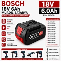 İnfostar Bosch DDS180-03 - DGSH181 - DGSH181K - FHN180 ile Uyumlu Muadil Matkap Bataryası