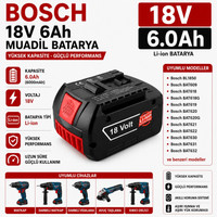 İnfostar Bosch CRS180 - CRS180B - CRS180K - DDS180-01 ile Uyumlu Muadil Matkap Bataryası