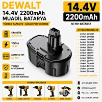 İnfostar Dewalt DC984KA - DC984KB - DC984SA - DC984VA ile Uyumlu Muadil Matkap Bataryası