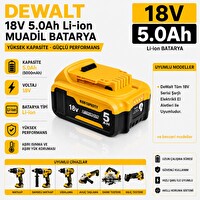 İnfostar Dewalt DCS551 - DCS552 - DCS553 - DCS371 ile Uyumlu Muadil Matkap Bataryası