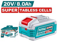 Total TFBLI2158 Yedek Batarya 8.0 Ah 20V Li-ion Batarya 8 Amper Yedek Akü