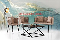 Sweet Home Sarmaşık Çay Seti  2+1+1 Koltuk Takımı