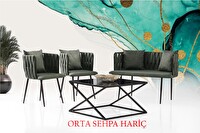 Sweet Home Sarmaşık Çay Seti 2+1+1 Koltuk Takımı