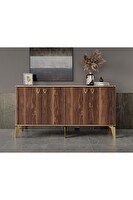 Venüs VNS Modüler Smart Konsol MDF Mebran Kapak Ceviz