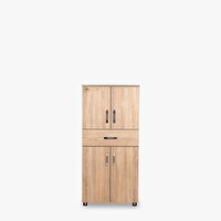 Bengi Ticaret 14027 4 Raflı 130 CM Çok Amaçlı Gardırop