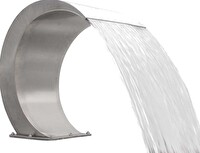 Bengi Ticaret Havuz 17440 Şelale 500-600 Mm 304 Kalite 1,2 Mm Kobra Paslanmaz Çelik El Yapım