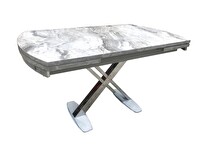 Bengi Ticaret Masa 13714 X Ayak Model Metal Nikelaj Ayak Kelebek Yan Açılır El Yapım