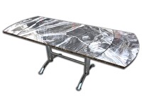 Bengi Ticaret Masa 13655 Japon Ayak Klasik Metal Nikelaj Dikdörtgen Kelebek Yan Açılır El Yapım
