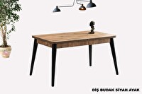 Sweet Home Kelebek Açılır MDF Masa Mutfak Salon Yemek Odası Masası 70x120 CM Ceviz