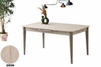 Sweet Home 70x120 Ortadan Açılır MDF Mutfak Salon Yemek Odası Masası Sidon