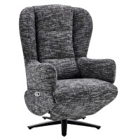 Adore Mobilya  78X112X88 CM Otomatik Kontrol Trendy Baba ve Dinlenme Koltuğu Koyu Gri