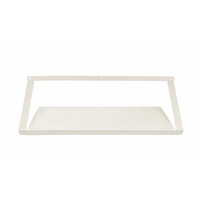 Alfafonet Ziglat 150 Serisi 700x200x150 MM Mat Beyaz 20 KG Taşıma Kapasiteli Endüstriyel Duvar Tipi Raf