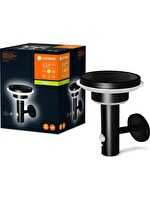 Ledvance Endura Style Solar Wall Sensor Double Circle 6W 3000K 400lm IP44 Sarı Işık Aplik