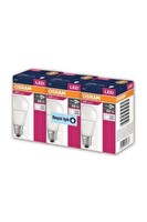 Osram Led Lamba 8.5W Beyaz Işık E27 Duylu 3'lü