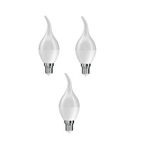 Rutter 5W Kuğu Led 3000K Sarı E14 3 Adet Kıvrımlı Ampul