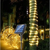 Evimdeyokyok Solar Güneş Enerjili Hortum Kaplamalı Gün Işığı Led Aydınlatma 10 M