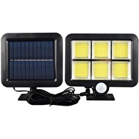 Evimdeyokyok 120 Cob Led Solar Panelli 3 Modlu Duvar Lambası SKY-302