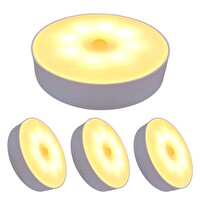 Upway Sensörlü Şarjlı Mıknatıslı Led Lamba Seti - 8 Ledli Gün Işığı 4 Adet