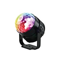 House Pratik HP89 Şarjlı Sese Duyarlı Parti Topu Siyah