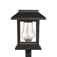 Panther PT-B115 Solar Led Kazık Tipi Bahçe Lambası - Işık Sensörlü Saplamalı Dış Mekan Aydınlatması