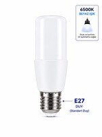 Şahnet 9W E27 6500K Beyaz Işık Dar Ağızlı Avize ve Abajur Uyumlu LED Ampul