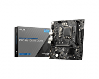 MSI Pro H610M-B Intel H610 3200 MHz DDR4 LGA 1700 M.2 SATA HDMI 1700P Micro ATX Anakart