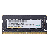 Apacer ES.08G21.GSH 8 GB (1x8 GB) DDR4 3200 MHz CL22 Notebook RAM